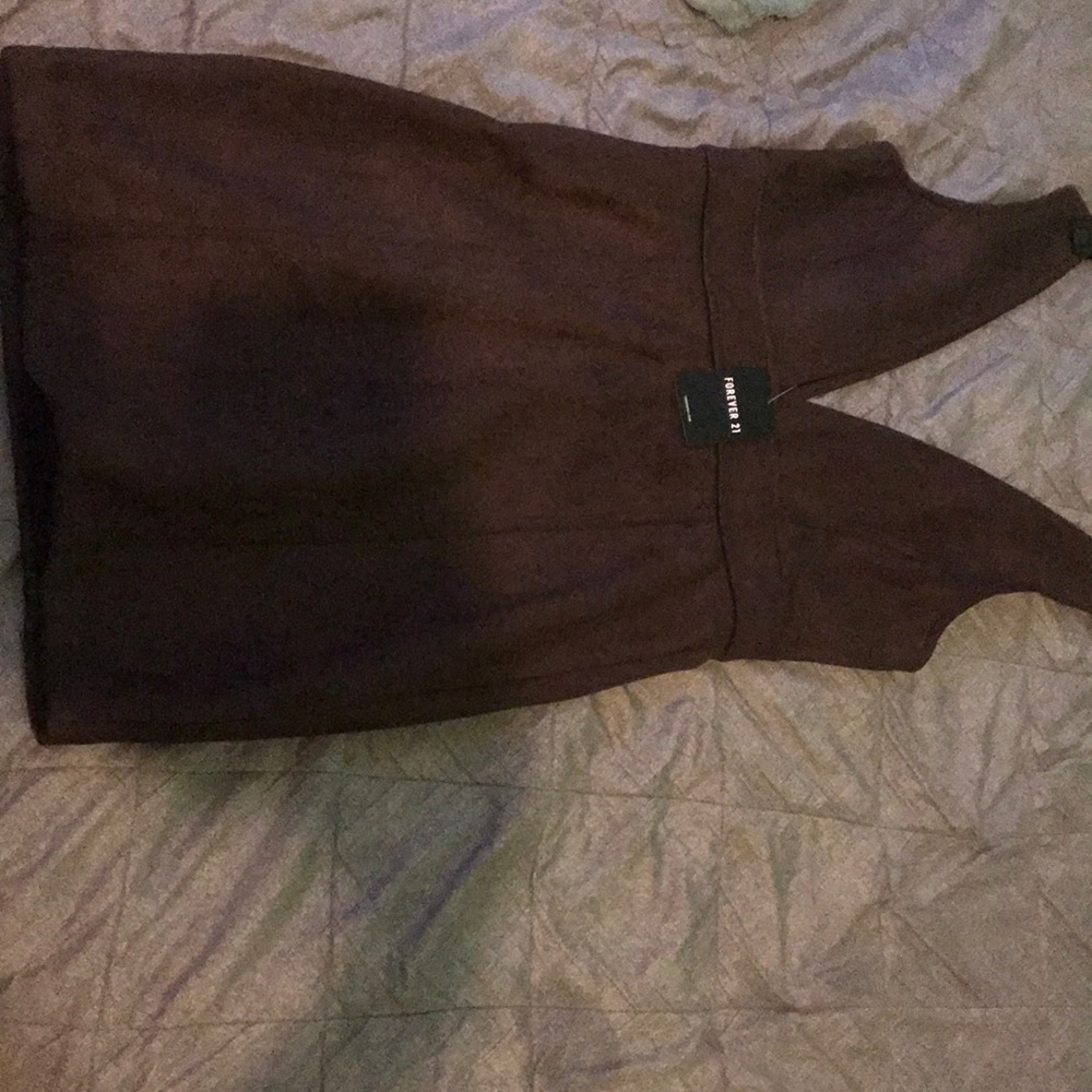 A knit dress